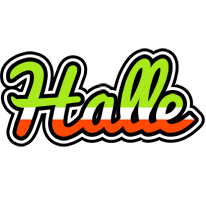 Halle superfun logo