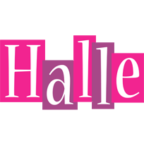 Halle whine logo