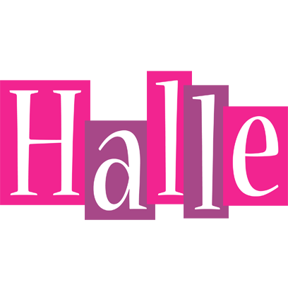 Halle whine logo