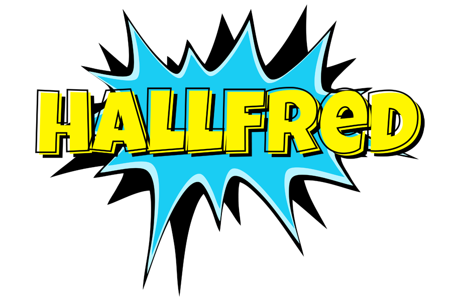 Hallfred amazing logo