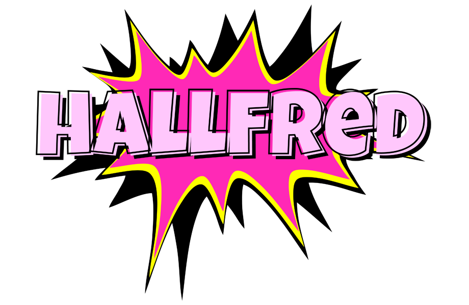 Hallfred badabing logo