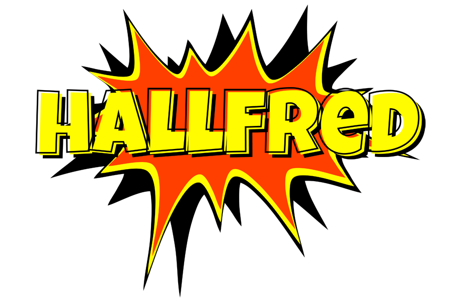 Hallfred bazinga logo