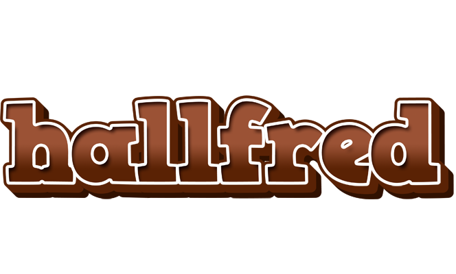 Hallfred brownie logo