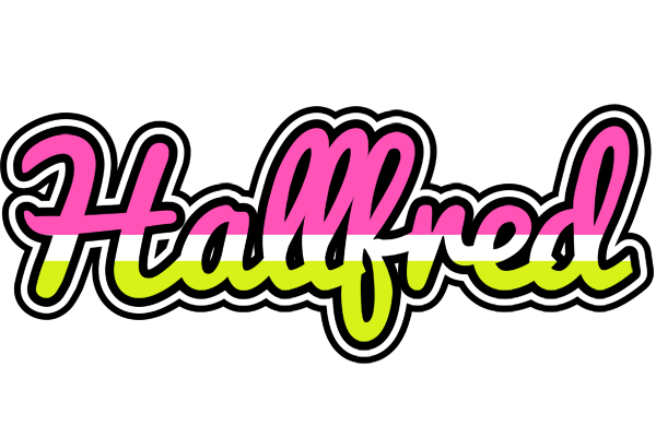 Hallfred candies logo
