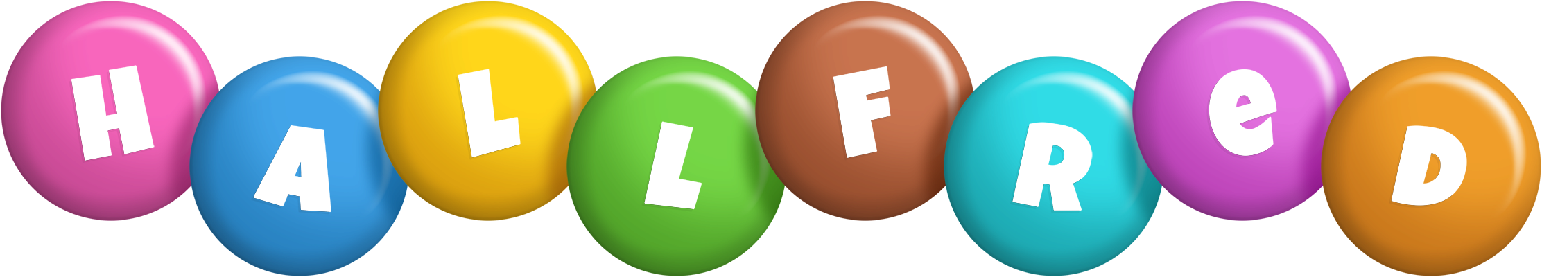 Hallfred candy logo
