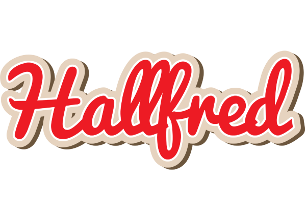 Hallfred chocolate logo