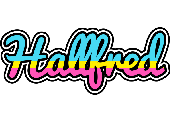 Hallfred circus logo