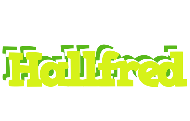 Hallfred citrus logo