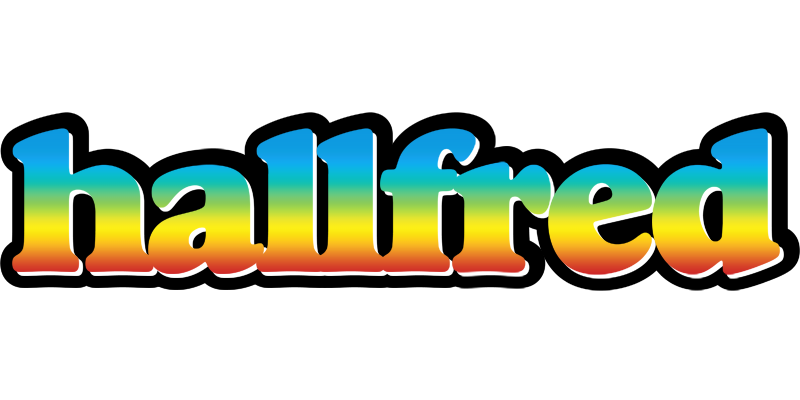Hallfred color logo