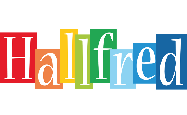 Hallfred colors logo