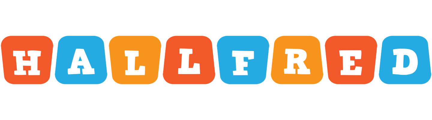 Hallfred comics logo