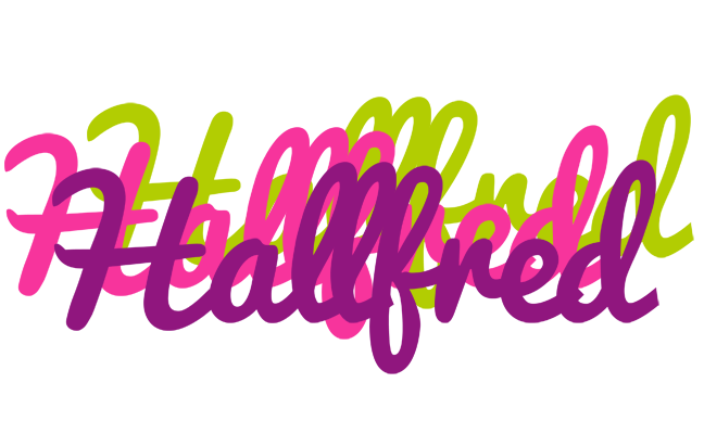 Hallfred flowers logo