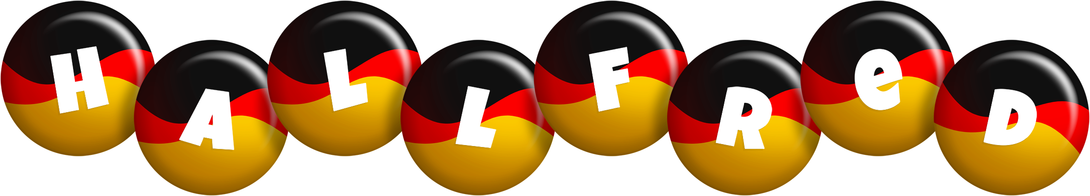 Hallfred german logo