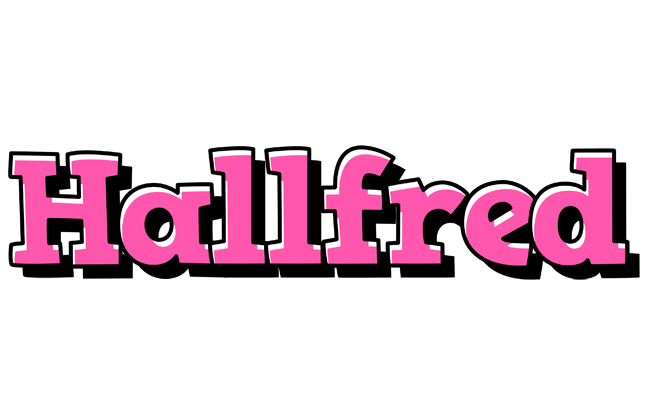 Hallfred girlish logo