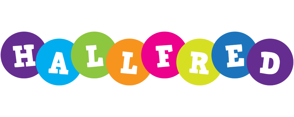 Hallfred happy logo