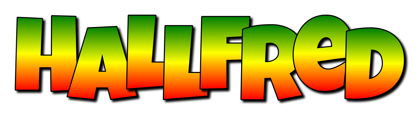 Hallfred mango logo