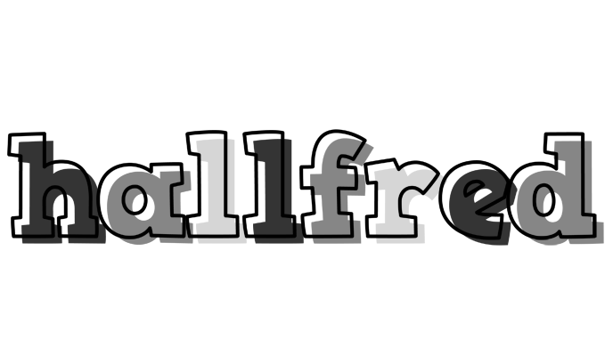 Hallfred night logo