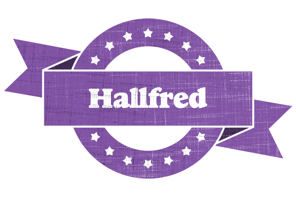 Hallfred royal logo
