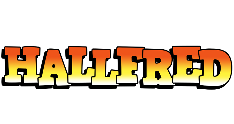 Hallfred sunset logo