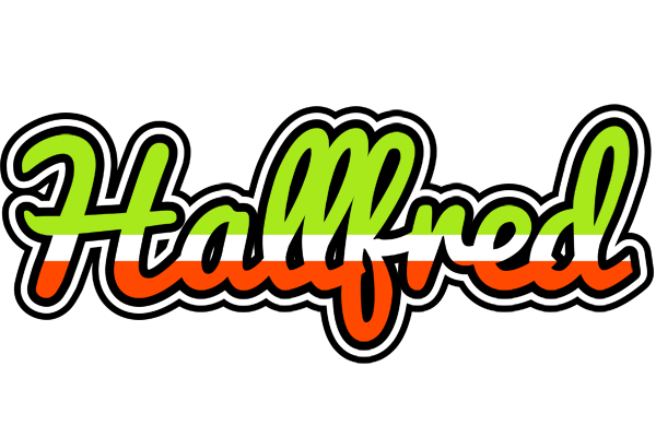 Hallfred superfun logo