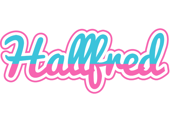 Hallfred woman logo