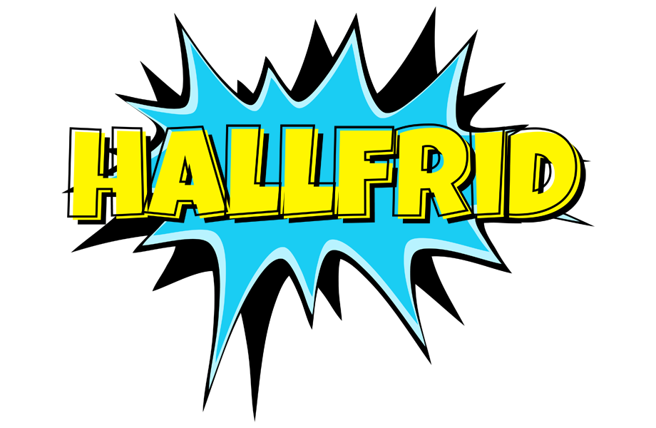 Hallfrid amazing logo
