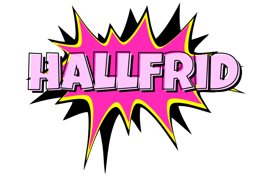 Hallfrid badabing logo