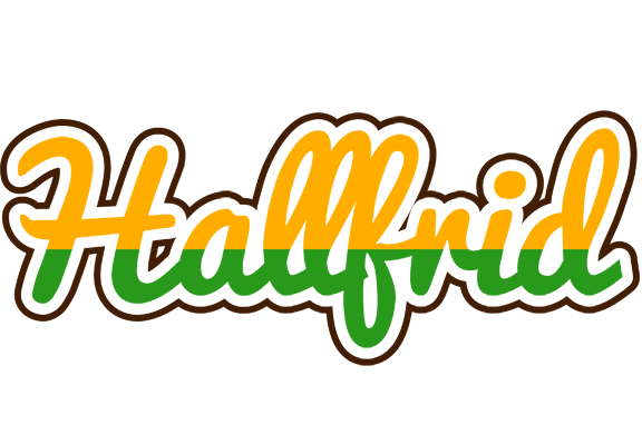 Hallfrid banana logo