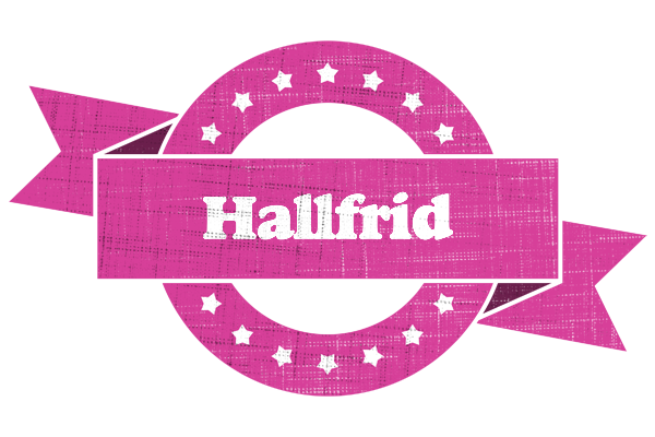 Hallfrid beauty logo