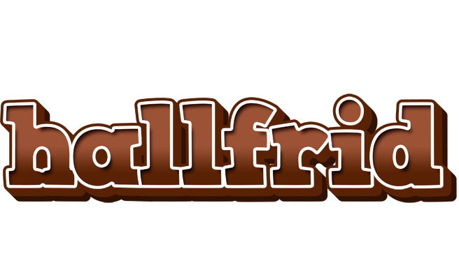 Hallfrid brownie logo