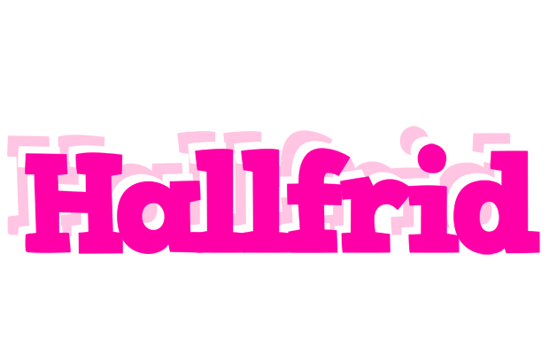 Hallfrid dancing logo