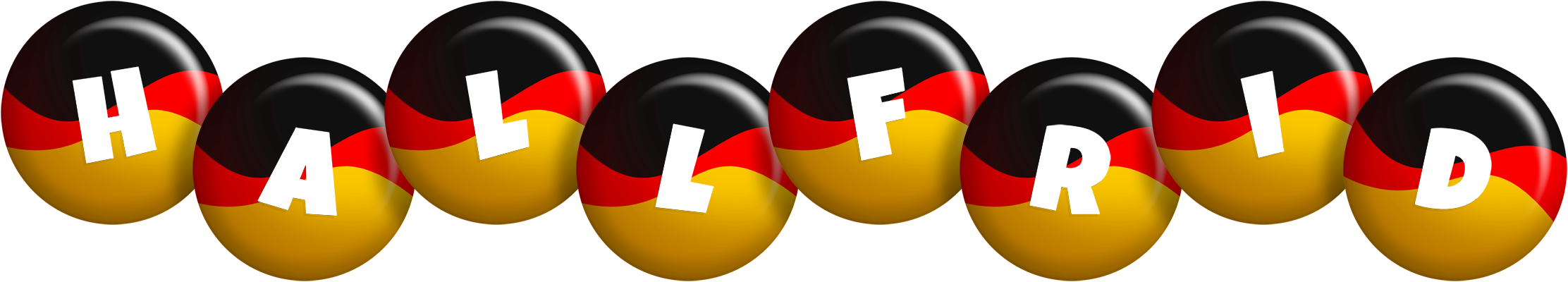 Hallfrid german logo