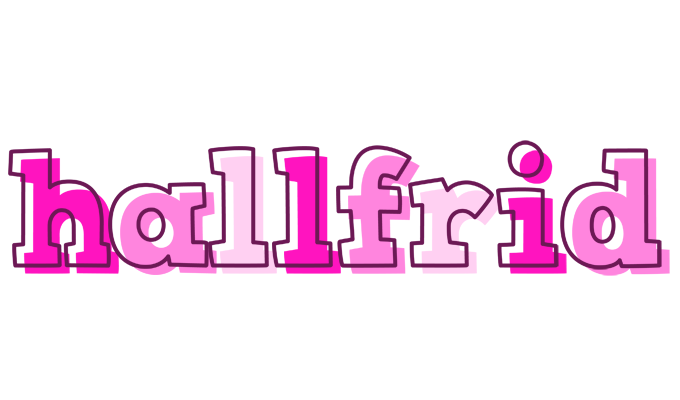 Hallfrid hello logo