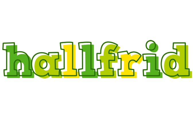 Hallfrid juice logo