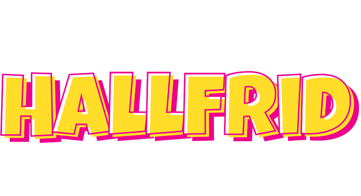 Hallfrid kaboom logo