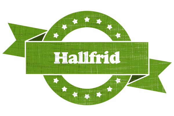 Hallfrid natural logo