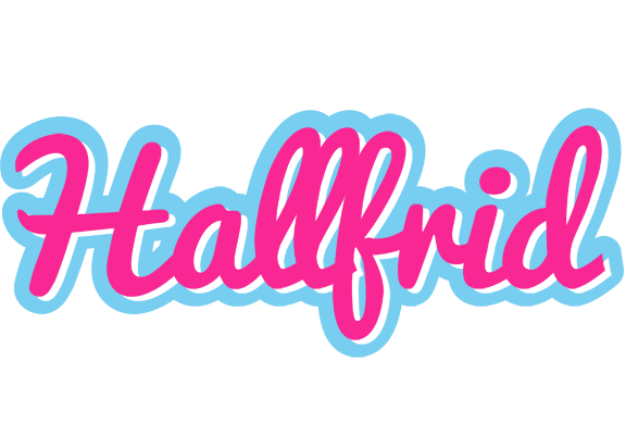 Hallfrid popstar logo