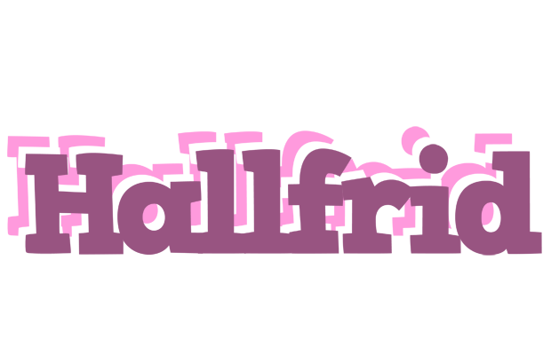 Hallfrid relaxing logo