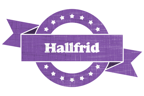 Hallfrid royal logo