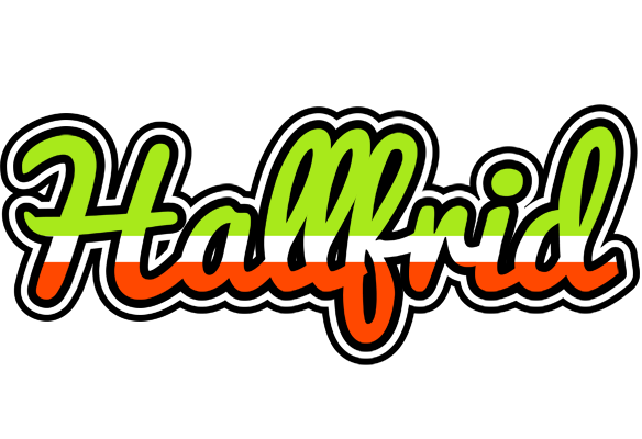 Hallfrid superfun logo