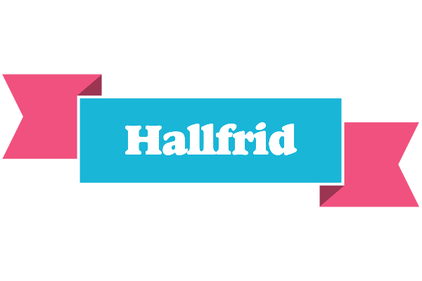 Hallfrid today logo