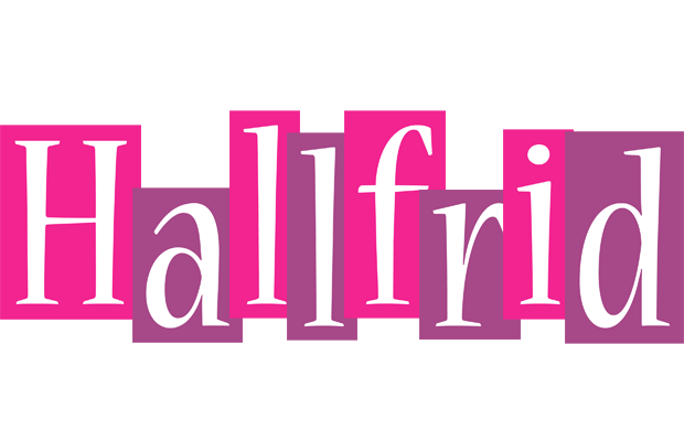 Hallfrid whine logo