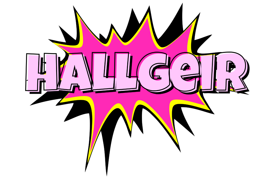 Hallgeir badabing logo