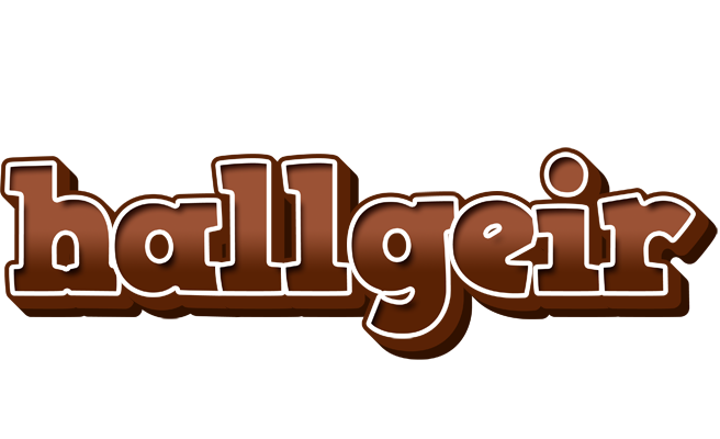 Hallgeir brownie logo