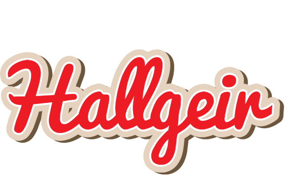 Hallgeir chocolate logo