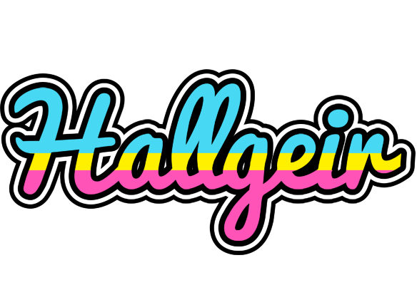 Hallgeir circus logo