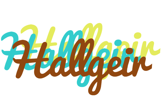 Hallgeir cupcake logo