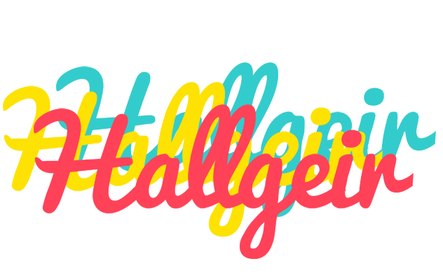 Hallgeir disco logo
