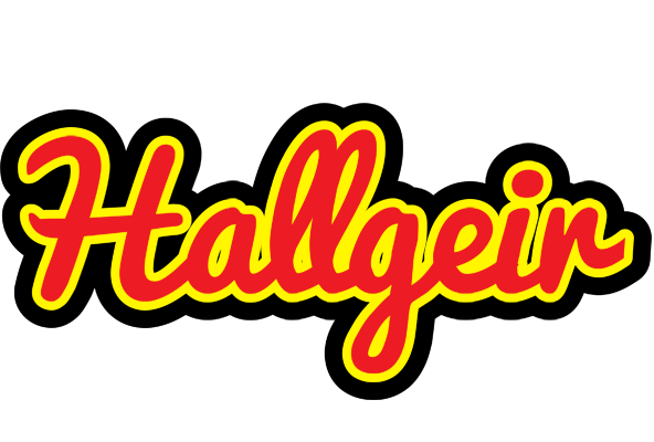 Hallgeir fireman logo