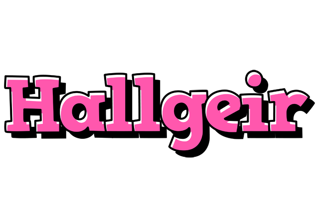 Hallgeir girlish logo